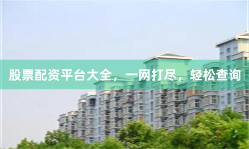 股票配资平台大全，一网打尽，轻松查询